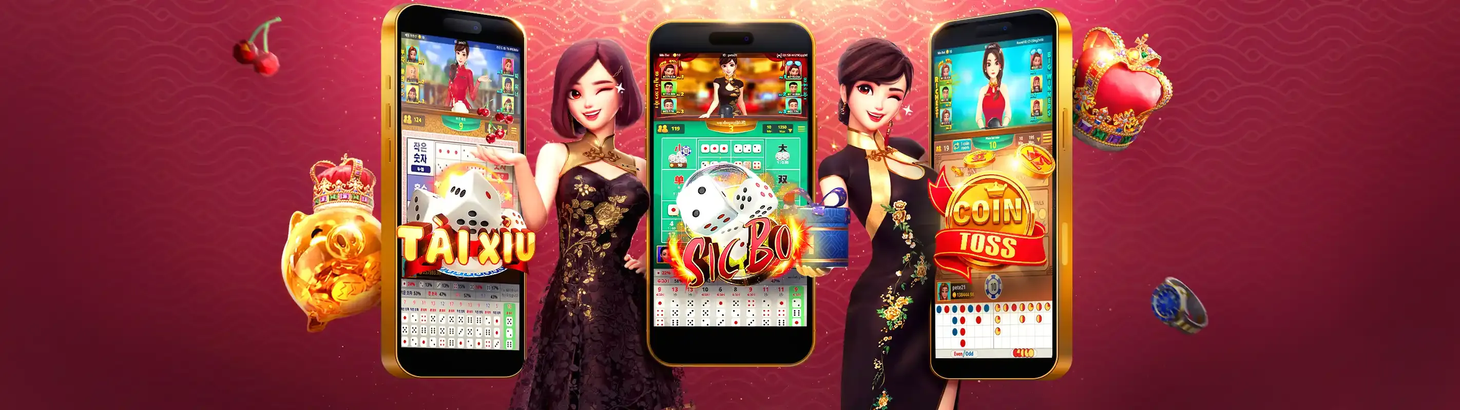 Máy đánh bạc Nổ Hũ Bong98 với biểu tượng chiến thắng và tiền thưởng lớn